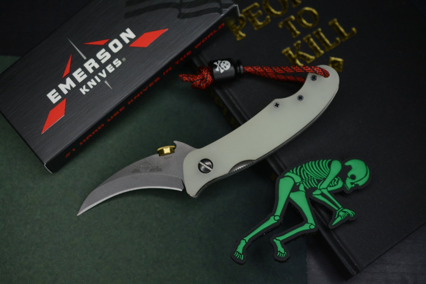 RARE Emerson x Ed’s Manifesto Sneak Reaper Elvia Area 51 G10 Ltd Ed w/SR Package