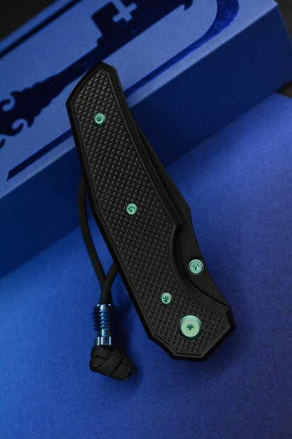 RARE CHAVES x Jake McCoy Omega - Street Black PVD / Ano Green Ti Hdw BS 2026 EXC