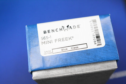 NEW Benchmade Mini Freek - Full Carbon Fiber w/ Red Thumbstud & Backspacer