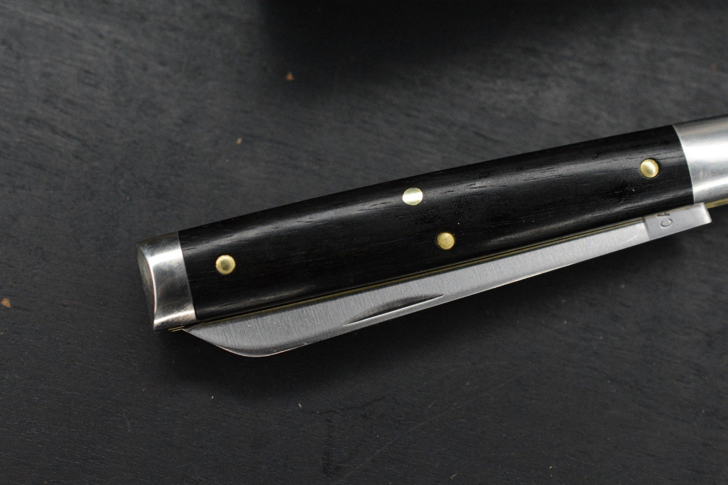 NEW Great Eastern Cutlery The New Town Physician - Gabon Ebony # 412226