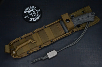 NEW Chris Reeve Green Beret MAGNACUT -Non Serr. w/ Tombstone Bead & TKW Patch