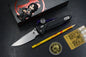 NEW Microtech Socom Delta RAM-LOK Aluminum Black/ M390 w/ John Wick Pack & Bead