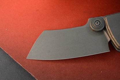 RARE MID-TECH Serge Pachenko x Gavin Hawk Guppy - Acid Wash Ti / MagnaCut