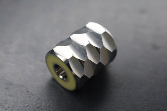RARE PSD Designs X Monkey Edge Ti Jumbo Pineapple Bead/Pull w/ GITD Inlay