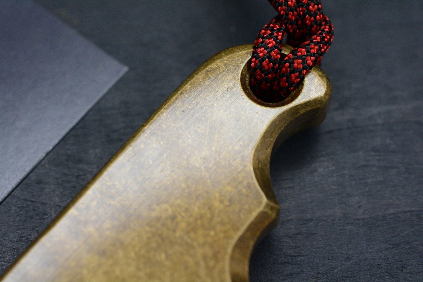 RARE Wild Bill Fist Filler Brass Bottle Opener w/ Custom Molar Re JRW Microtech