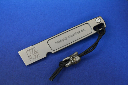 NEW Nice GuyMachine Co The Wraith - Titanium Pry Bar NGMCo w/ TKW Molar Bead