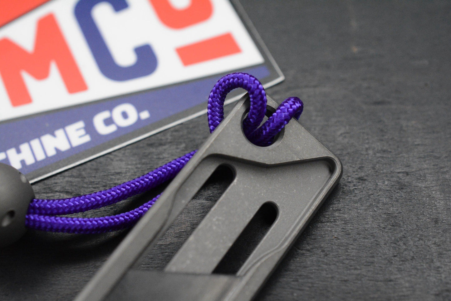NEW Nice Guy Machine Co x Gil-Tek Minimalist Utility Knife - Ti w/ TKW Bead