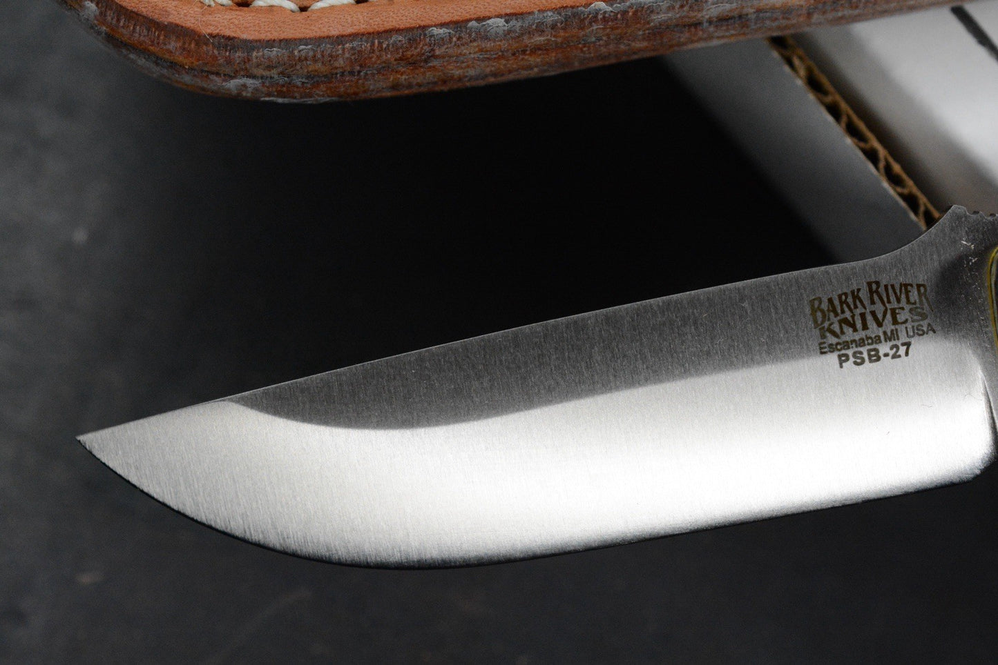 CUSTOM Bark River Gunny Yellowjacket / Mosaic Pins 1 Of 1 USA MADE