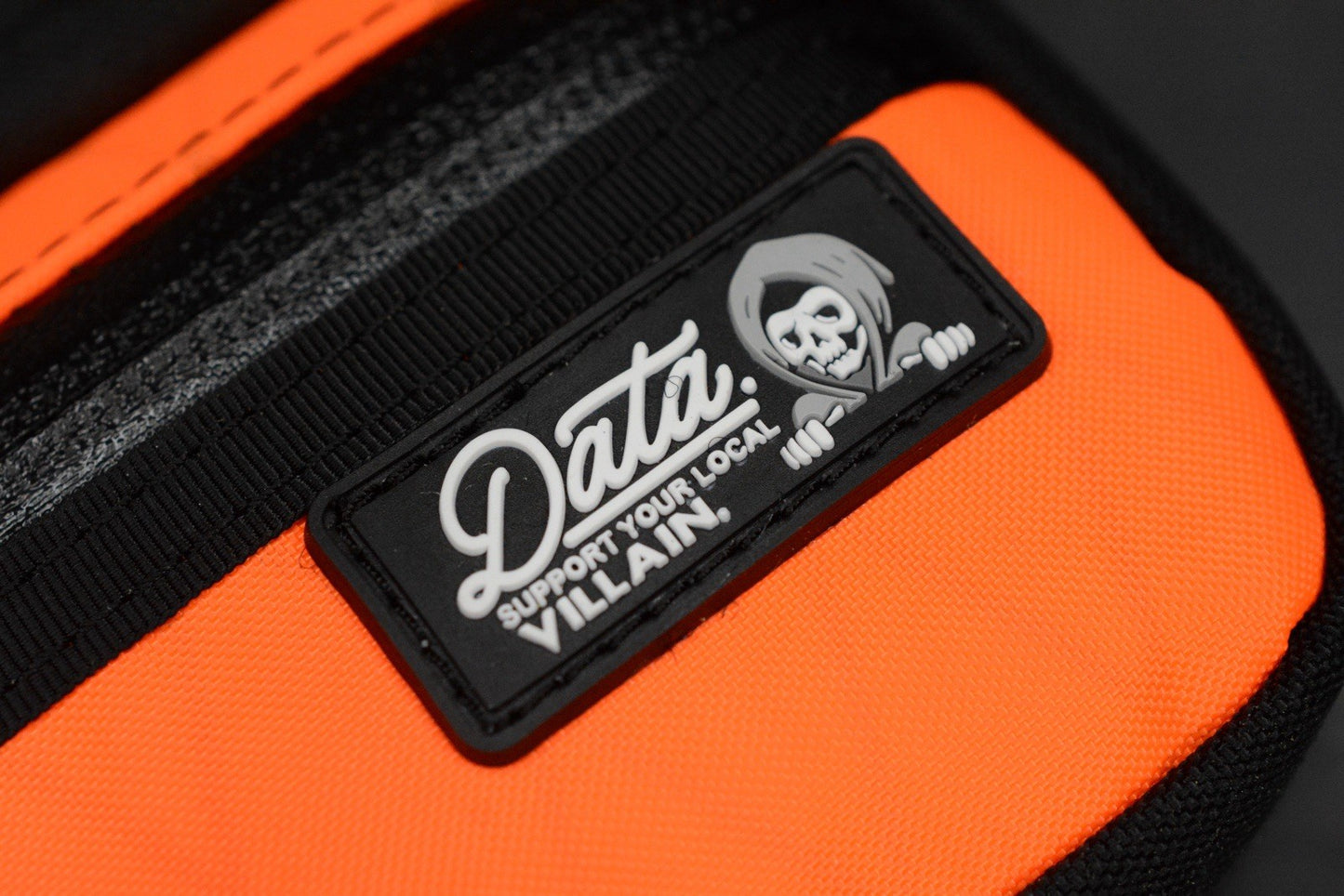 NEW Data Crew What-a-Junior VX Orange Pouch w/ Reaper RE Patch