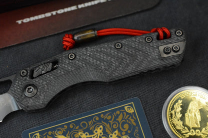 NEW Microtech MSI RAM-LOK Carbon Fiber SHADOW BlackDLC w/ John Wick Pack & Bead