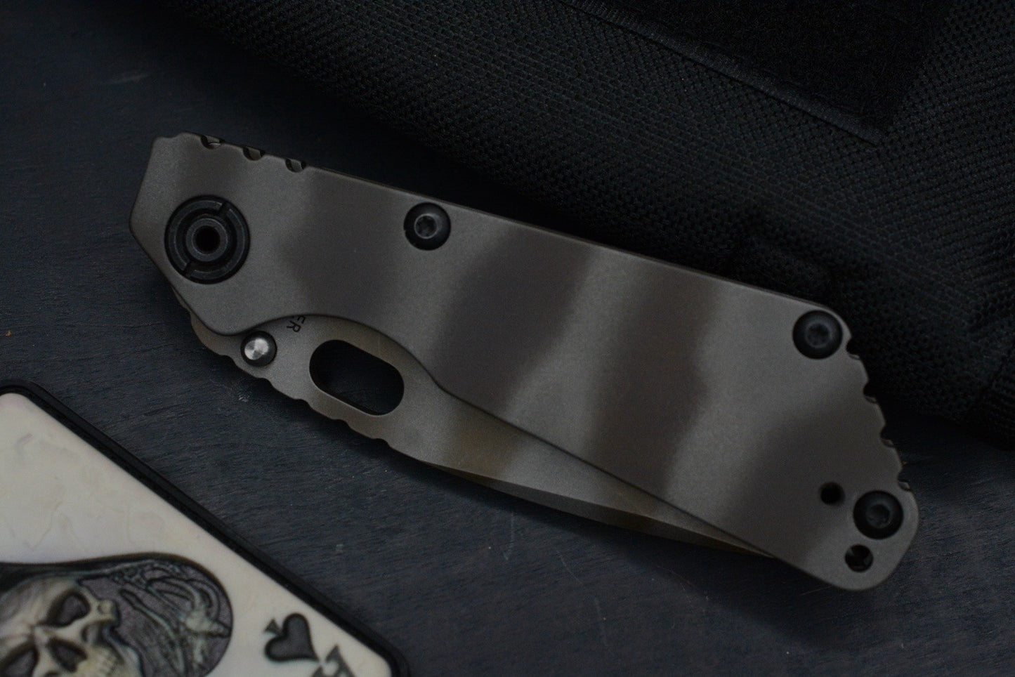 NEW Strider Ghost Stripe SnG HC Dagger Grind Full Ti MagnaCut XL Pivot w/
