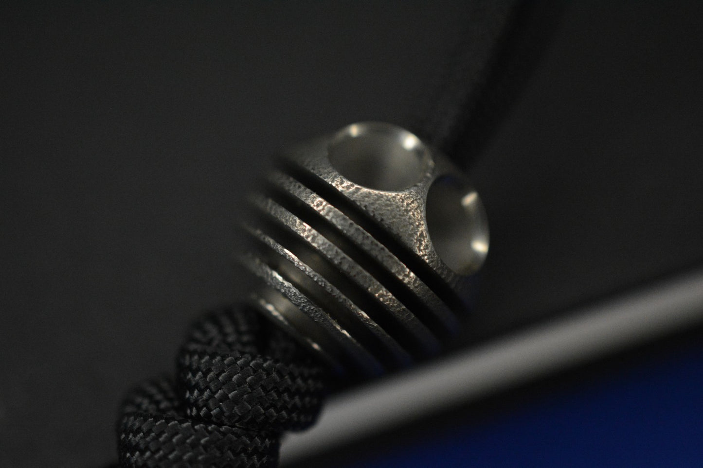 RARE Renaissance Creations Star Reactor Matte Titanium Bead Re Microtech