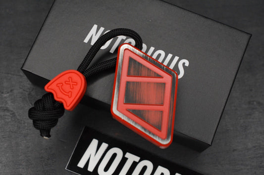 NEW Notorioud EDC NFG Worrystone - Jersey Devil Cerakote - Road Rash w/ WKRMN