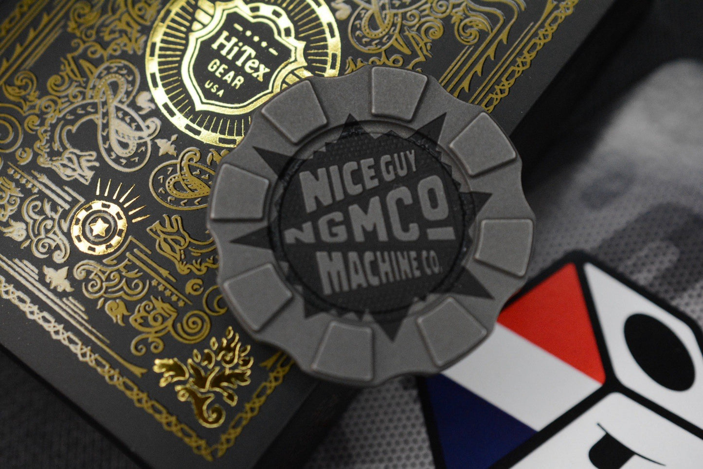 NEW HiTex x Nice Guy Machine Co Bazooka Joe COTM - Sand Blasted / Polished Ti