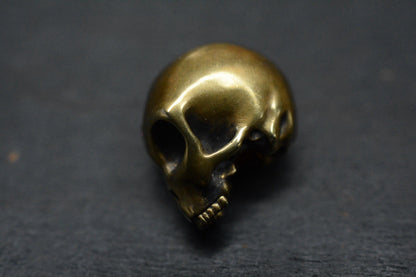 CUSTOM Royal Creations “Alien” Brass Bead Inset Gem Detail Re Playge Microtech