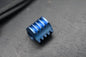 CUSTOM TKW Radiator Bead - Blue Anodized Titanium Re Playge Microtech
