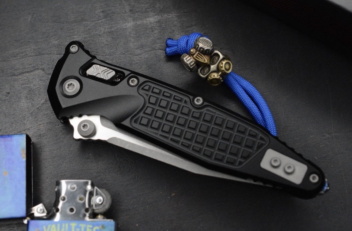 NEW Microtech Socom Elite RAM-LOK Black Aluminum Frag/ M390 w/ Fallout Pack