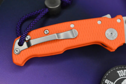 NEW Demko MGAD20 Compact Batwing - Orange G10 / Stonewash Magnacut SN 291