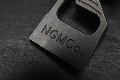 NEW Nice Guy Machine Co Minion Ti Pry NGMCo w/ TKW F**k Face Bead