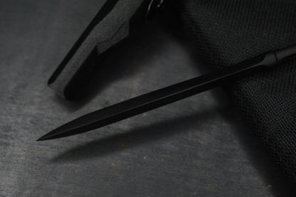 NEW Bastanelli Creations Ventilation Black PVD DC53 Spike w/ Micarta Bead