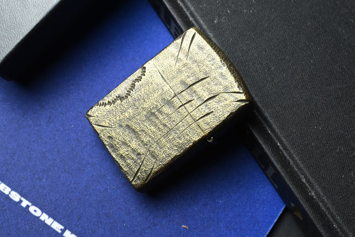 RARE CUSTOM ZIPPO x Marvels Wolverine - Brass Lighter