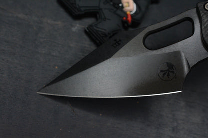 NEW Microtech Stitch-Ram-Lok Carbon Fiber Black DLC w/ Playge Skall & Wick Pack
