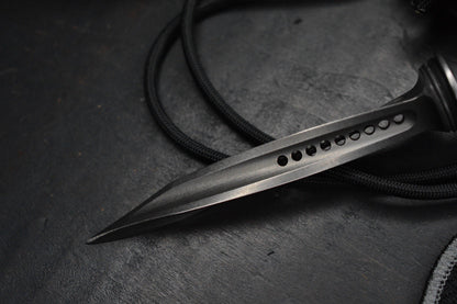 RARE Microtech Mini Jagdkommando 4” Tri Dagger Stainless SN 485 Discontinued