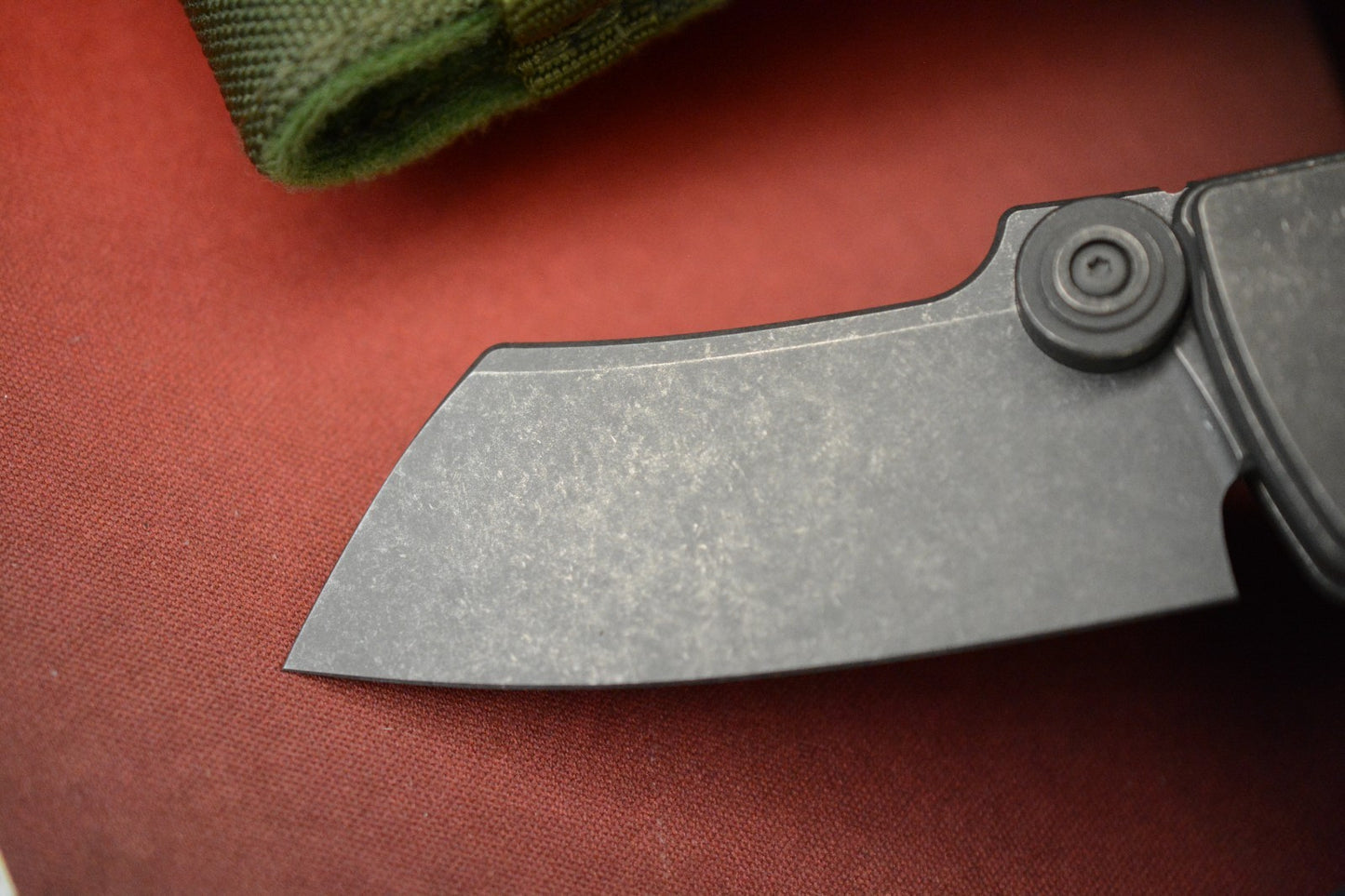 RARE MID-TECH Serge Pachenko x Gavin Hawk Guppy - Acid Wash Ti / MagnaCut