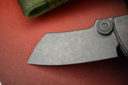 RARE MID-TECH Serge Pachenko x Gavin Hawk Guppy - Acid Wash Ti / MagnaCut