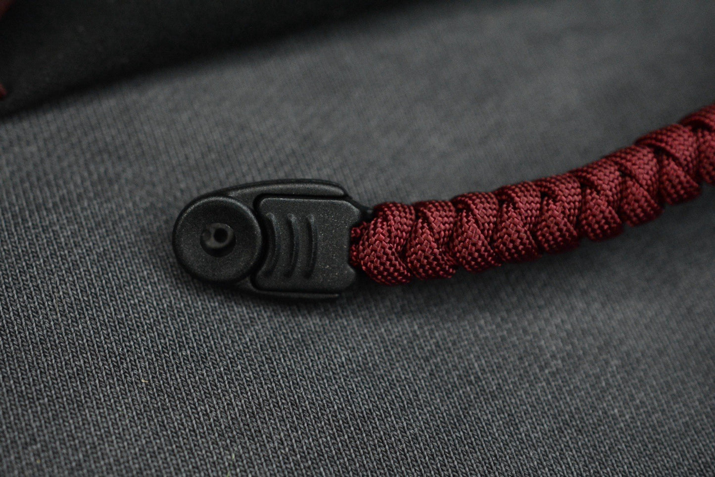 NEW Delicious Fist Bad Floss - 7x Red Steel Broken Molar Beads/ 20” Paracord