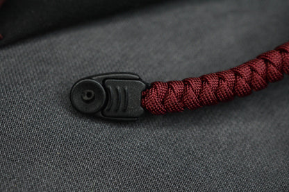 NEW Delicious Fist Bad Floss - 7x Red Steel Broken Molar Beads/ 20” Paracord