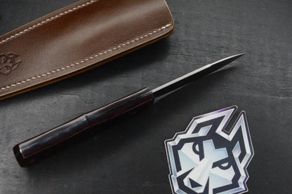 NEW Jack Wolf x LT Wright Vampire Hunter /Crimson Canvas Micarta /AEB-L USA MADE