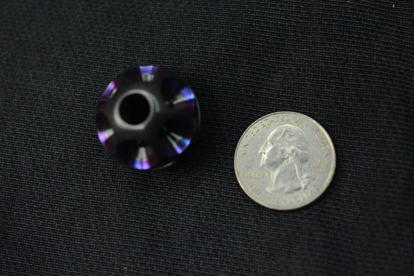 RARE Renaissance Creations Large Star Reactor Timascus Ano -Ti Bead