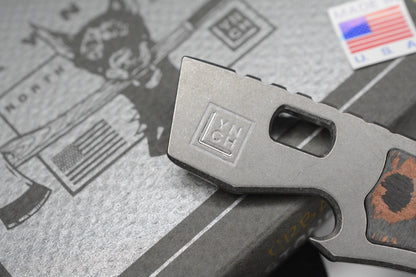 NEW Lynch NW x Urban EDC Best Case Scenario 2.0 Ti Shipwreck Inlay w/ TKW Bead