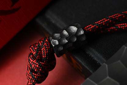 NEW CHAVES Knives Red Label Sangre Street - Black PVD M390 / Rocked Ti Handles