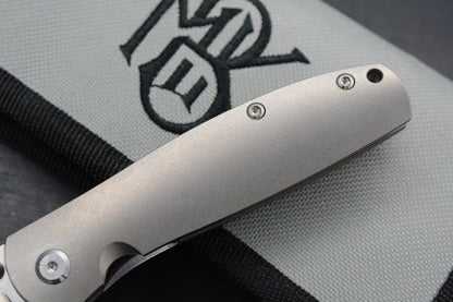 NEW Monterey Bay Knives Rosalinda - Ti / ZDP 189 Spearpoint Blade DISCONTINUED