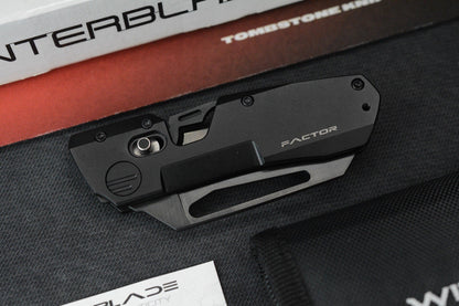 NEW Winterblade Factor B4 Black PVD Ti / Black DLC Magnacut & Accents