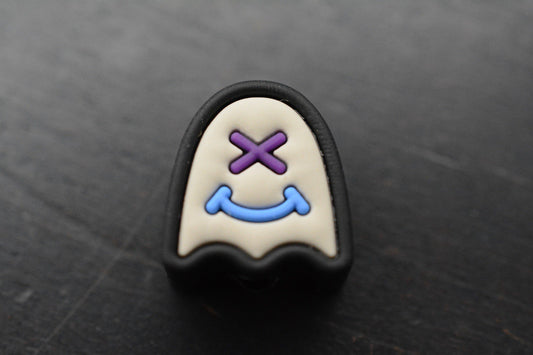NEW Wkrmn Design - Ghost PVC Bead - Black/ White/ Purple