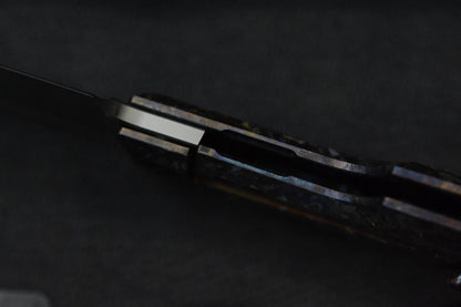 NEW Custom Knife Factory x GTX Elementak Crystalized Ti / 2-Tone M398 SN# 002