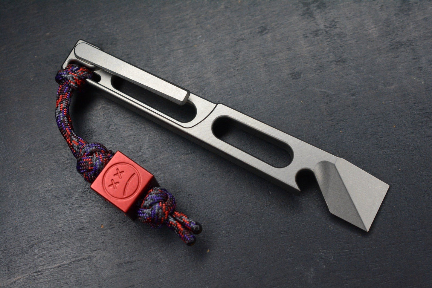 NEW Nice Guy Machine Co Side Piece Ti Pry w/ TKW Frankart Bead NGMCo