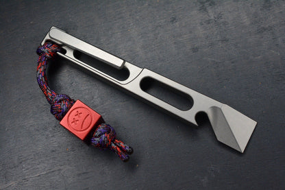NEW Nice Guy Machine Co Side Piece Ti Pry w/ TKW Frankart Bead NGMCo