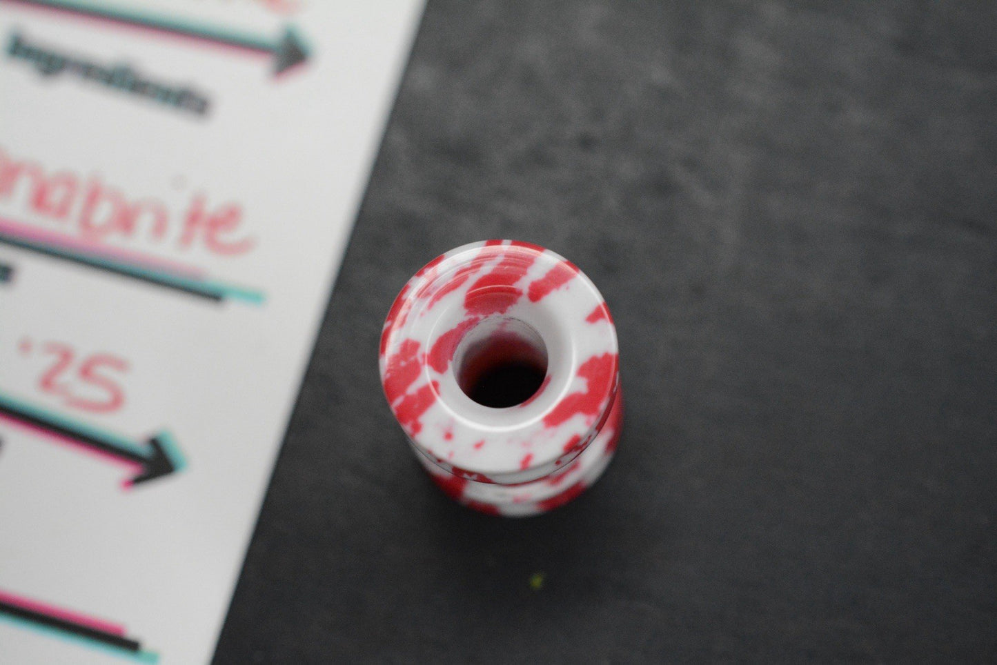 NEW Salt & Peppa Large Shrime Cinnabrite Resin Bead - Re Playge Microtech