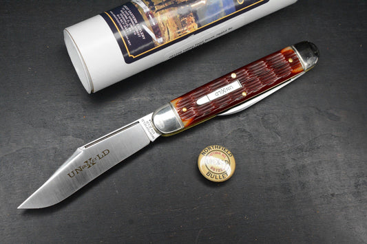 NEW Great Eastern Cutlery Indian Paintbrush Jigged Bone - Texas Stogie 981226