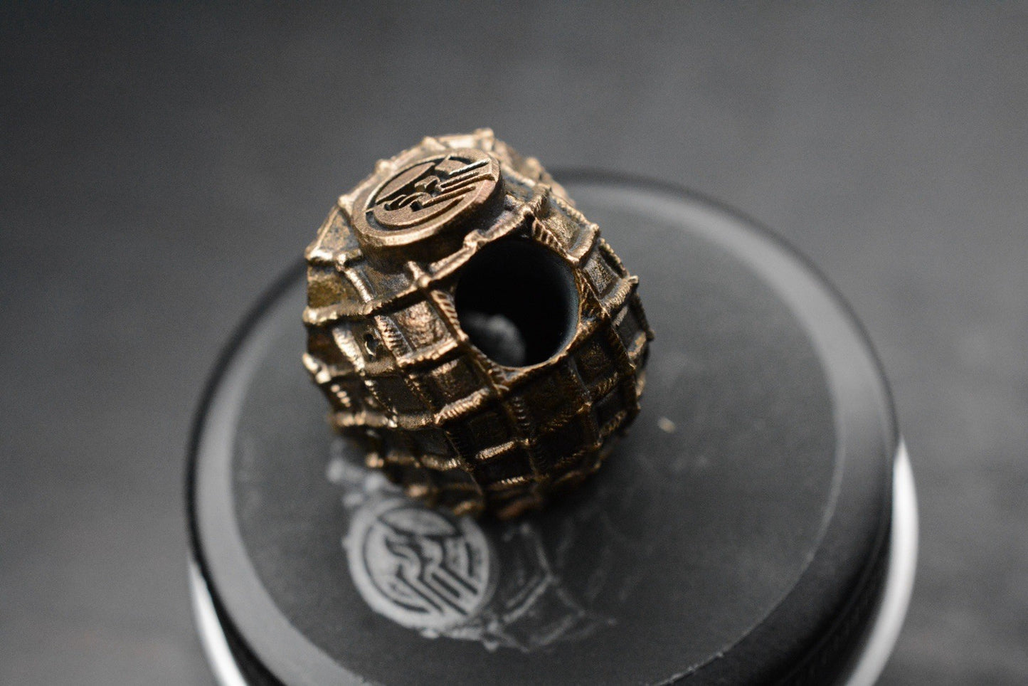 NEW Griffin Combat Dead Sergeant - Brass Skull Bead - Hi Detail