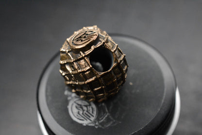 NEW Griffin Combat Dead Sergeant - Brass Skull Bead - Hi Detail
