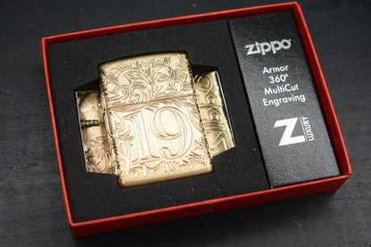 RARE CUSTOM ZIPPO Lighter 1932 Anniversary Brass - High Detail
