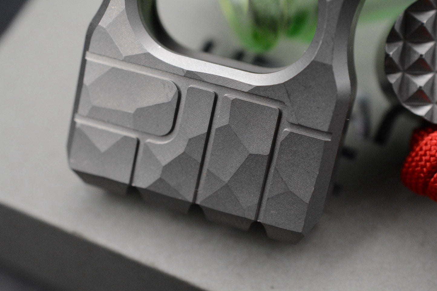 NEW Urban EDC x CadLab Bump Bottle Opener Titanium w/Curator Bead