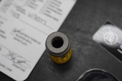 NEW Griffin Combat Concealed V3 Ultem / Tumbled Ti Bead Re Playge Microtech