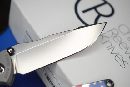 NEW Chris Reeve Umnumzaan - Glass Blasted / DP Magnacut w/ Custom Flag Clip
