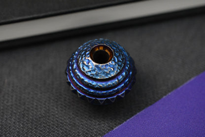 RARE Renaissance Creations Custom Rock Star Timascus Ano -Ti Bead